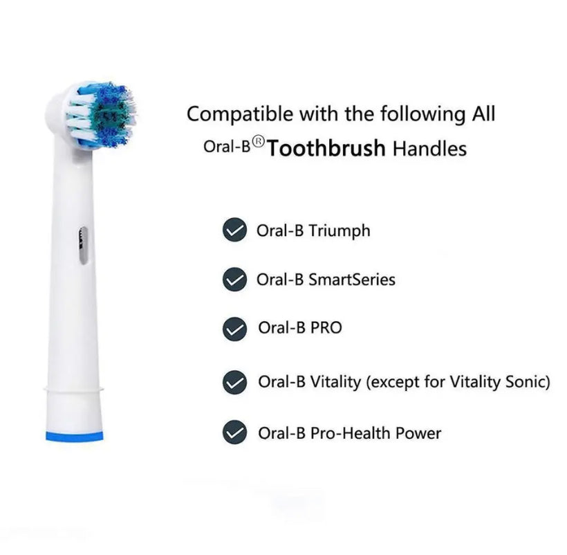 Replacement Toothbrush Heads Universal Oral-B