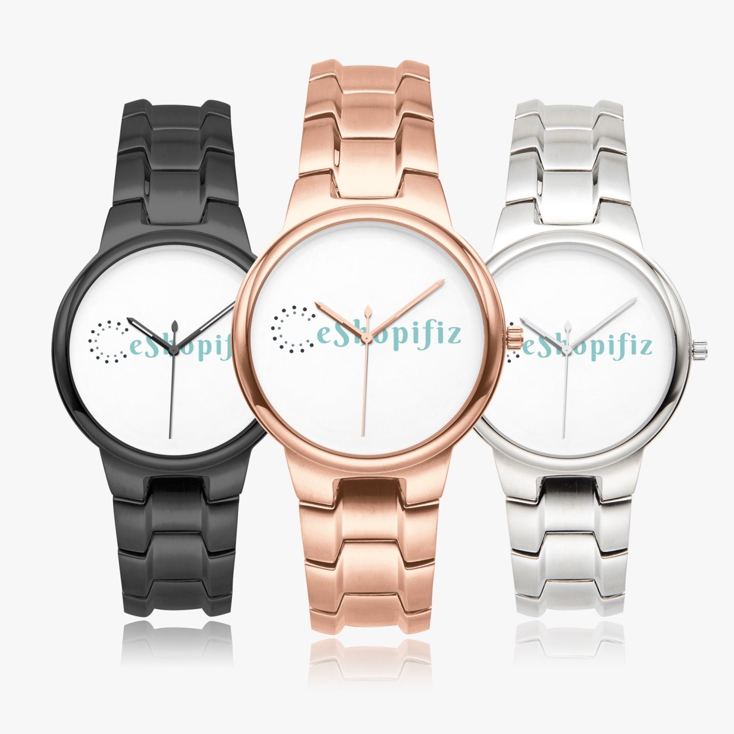 Exclusive ESHOPIFIZ Stainless Steel Quartz Watch