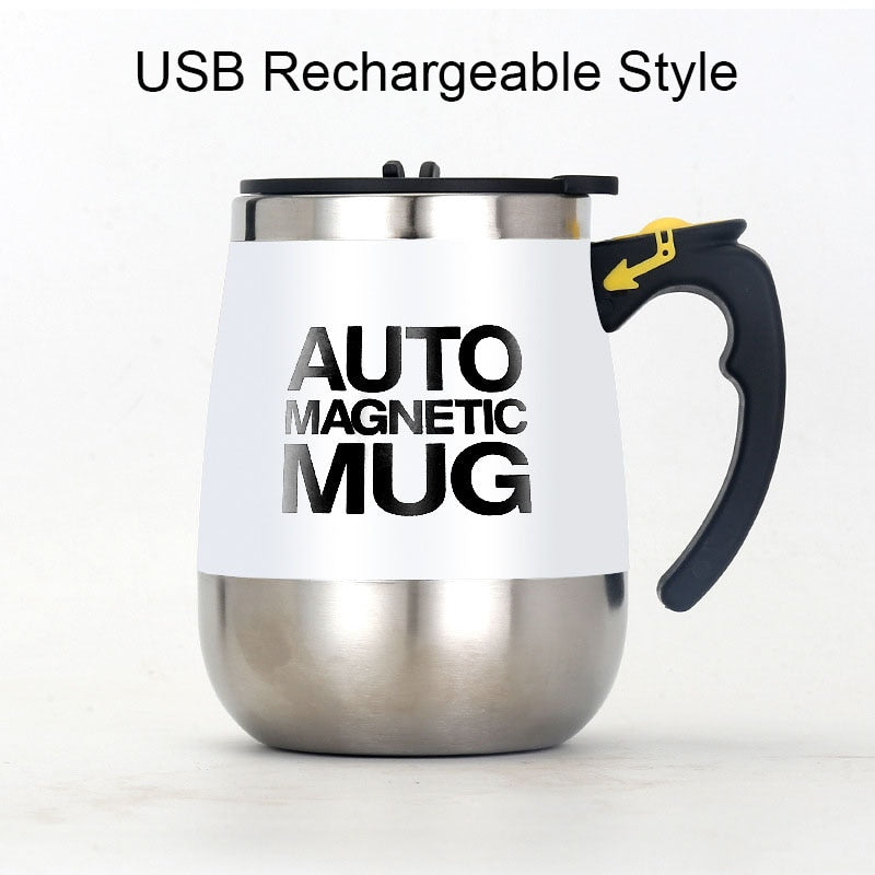 Automatic Self Stirring Magnetic Thermal Mug