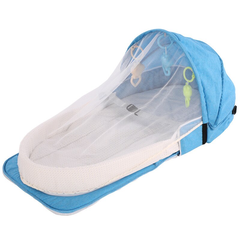 Hot Sale Portable Newborn Baby Crib in a Bag complete with a Bug Net