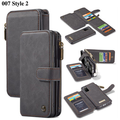 Leather Case Wallet for New iPhones and Samsung Models