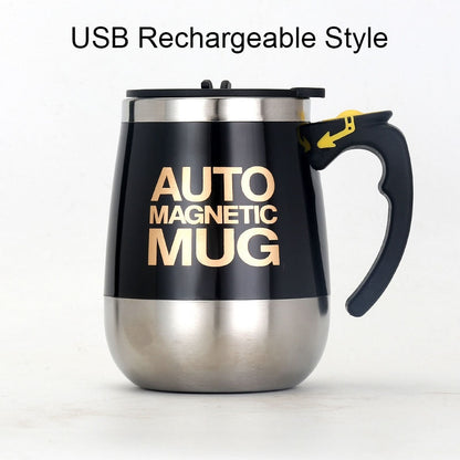 Automatic Self Stirring Magnetic Thermal Mug