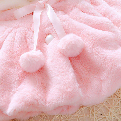 Baby Infant Winter Fashion Soft fur coat - Perfect for a Princess