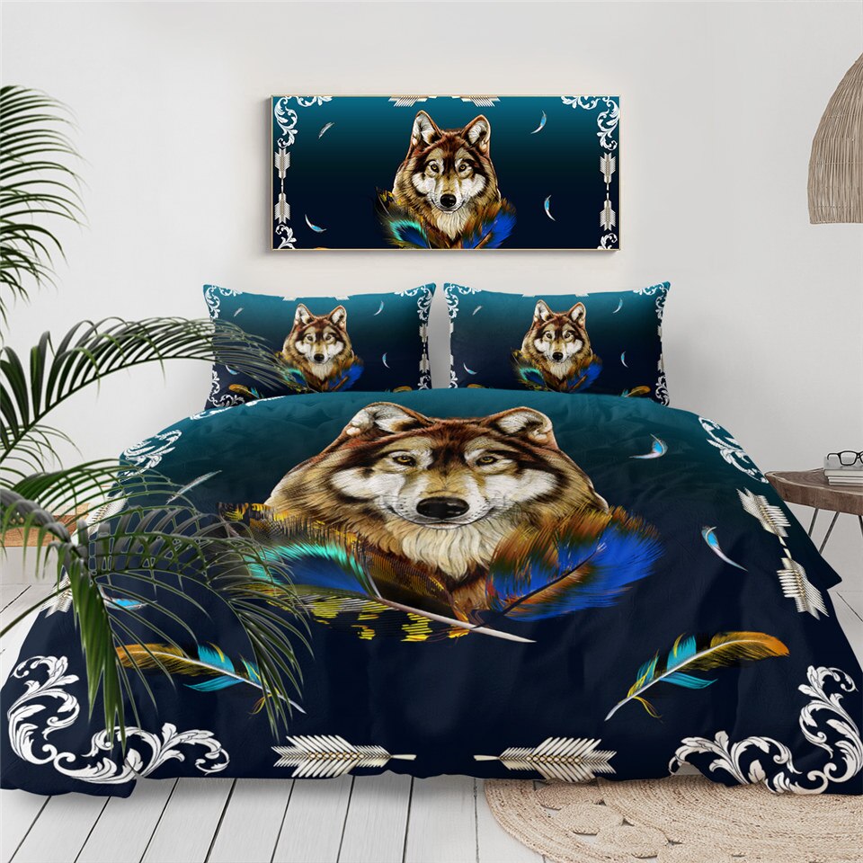 Colorful Bedding Animal Duvet Cover Set