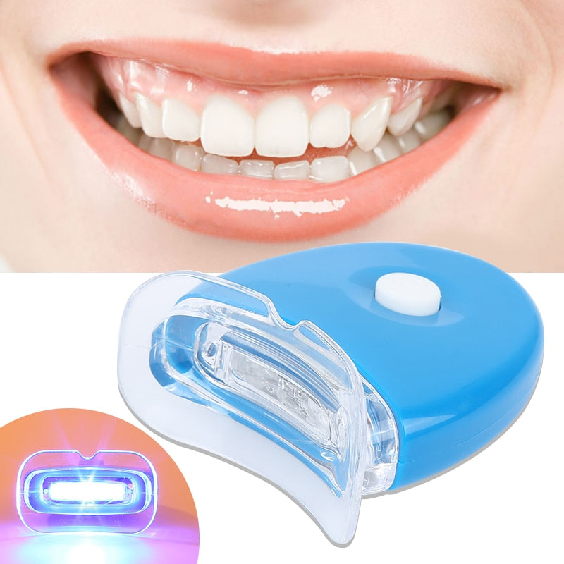 Healthy Smile:  LED Light Teeth Whitening for Personal Dental Treatment at home
