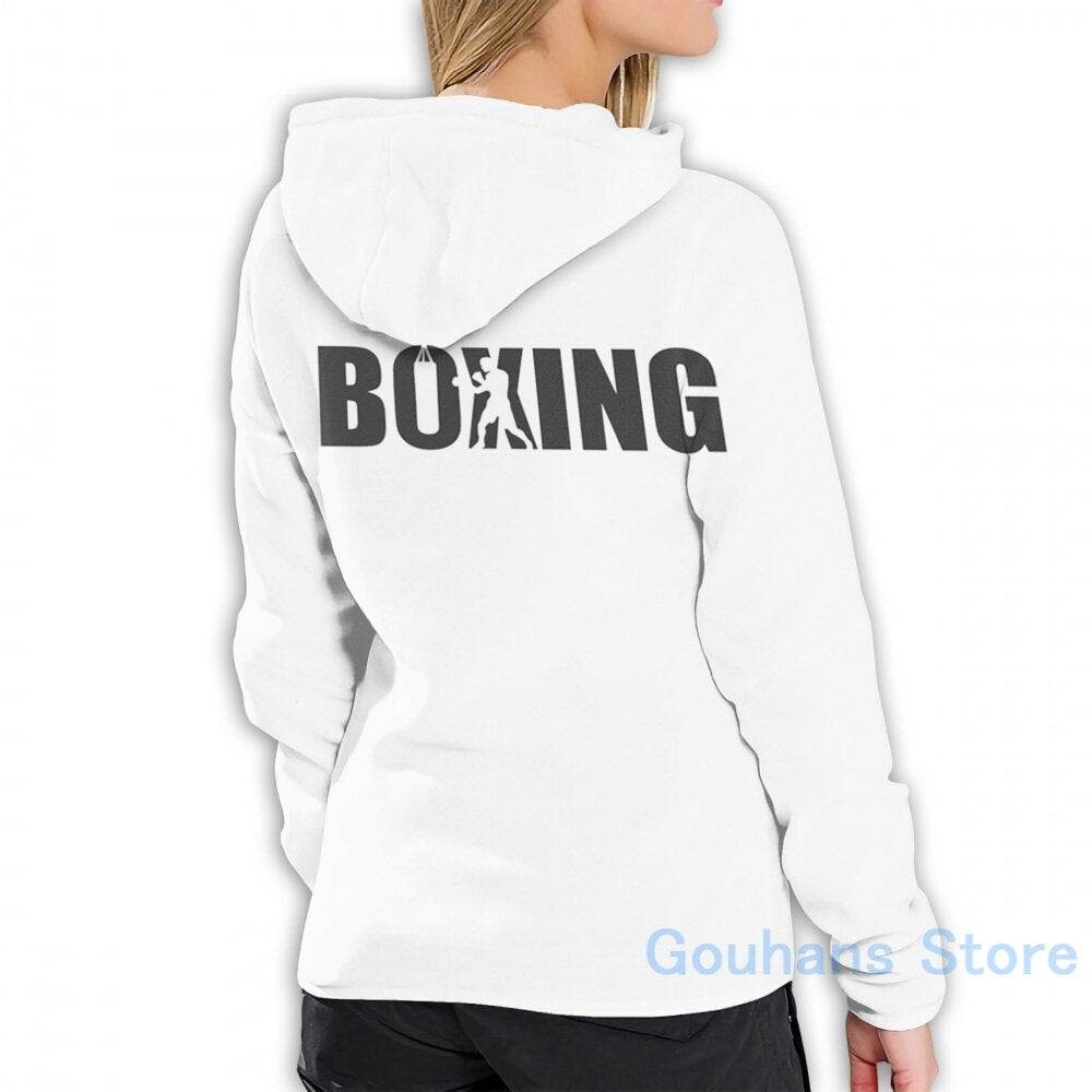 Mens Boxing print Casualwear hoodie