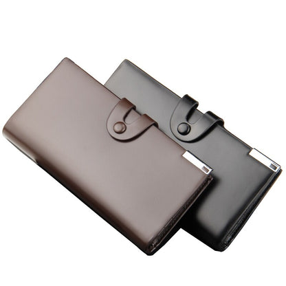 Mens Leather Business Wallet with Card Holder