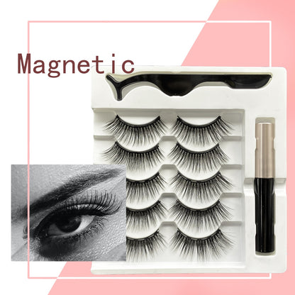 Magnetic False Eyelashes - (INSTOCK)