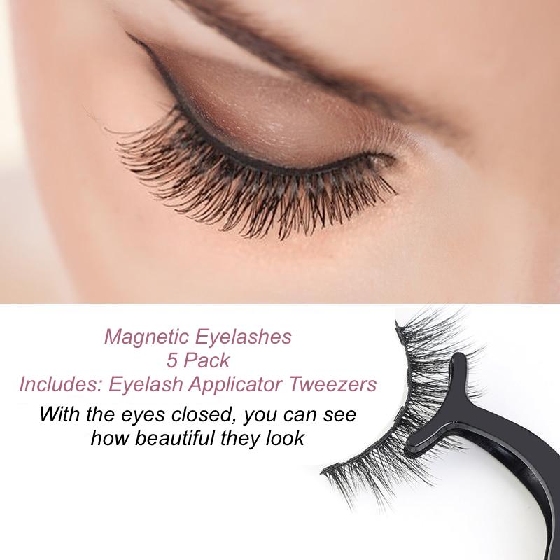 MIXED Magnetic Eyelashes Set for Beautiful Eyes