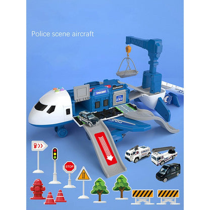 Police aircraft - Blue