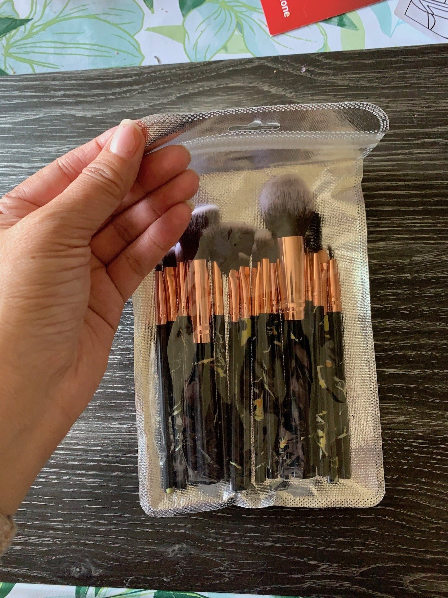 Makeup Brushes Travel Size Sets - Plastic Handle