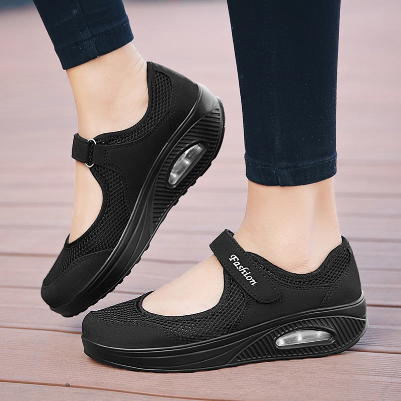 Ladies Walking Sneakers