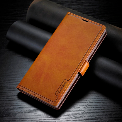 Universal Phone Case - Vintage Leather Wallet