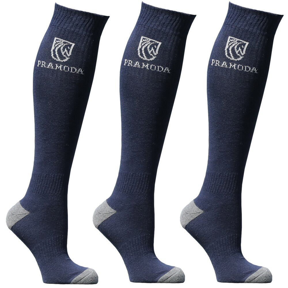3 Pack Horse Riding Sports Socks for Men and Women - Made in Turkey