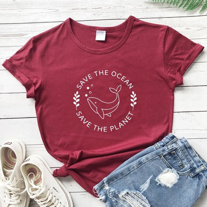 Save the Planet tees