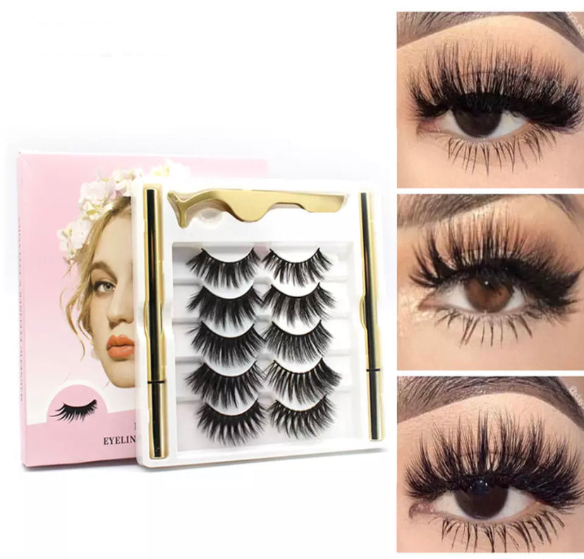 Magnetic Glue Strip Drag Queen Lashes