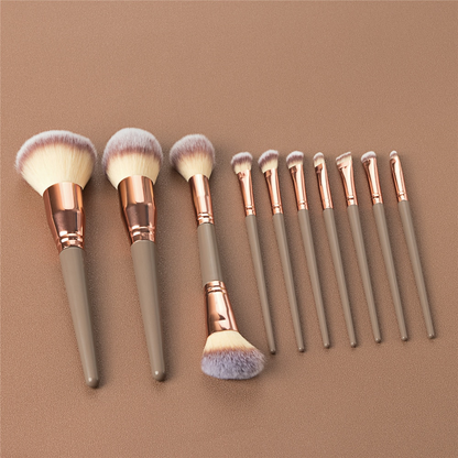 Natural Makeup Brushes Sets with Bag or without*