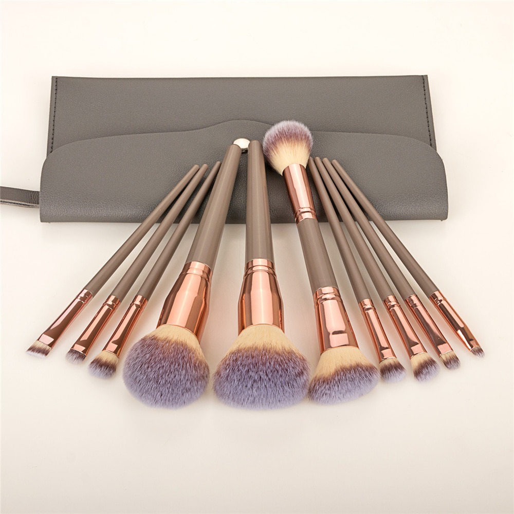 Natural Makeup Brushes Sets with Bag or without*