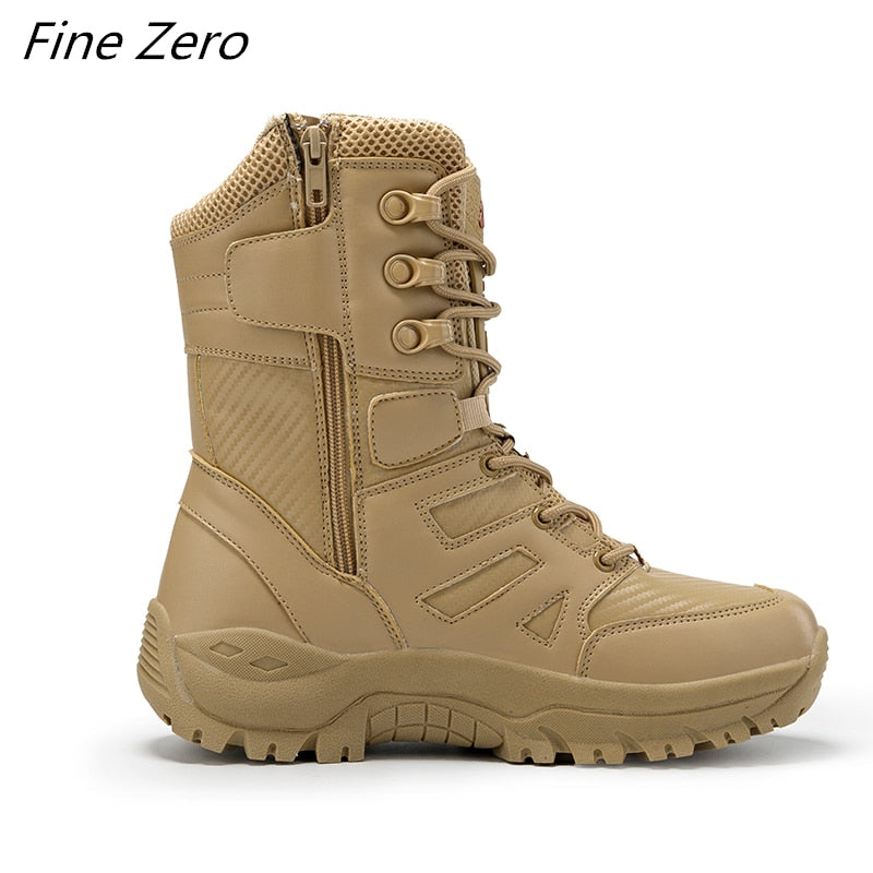 Mens Leather Hunting Boots - Waterproof