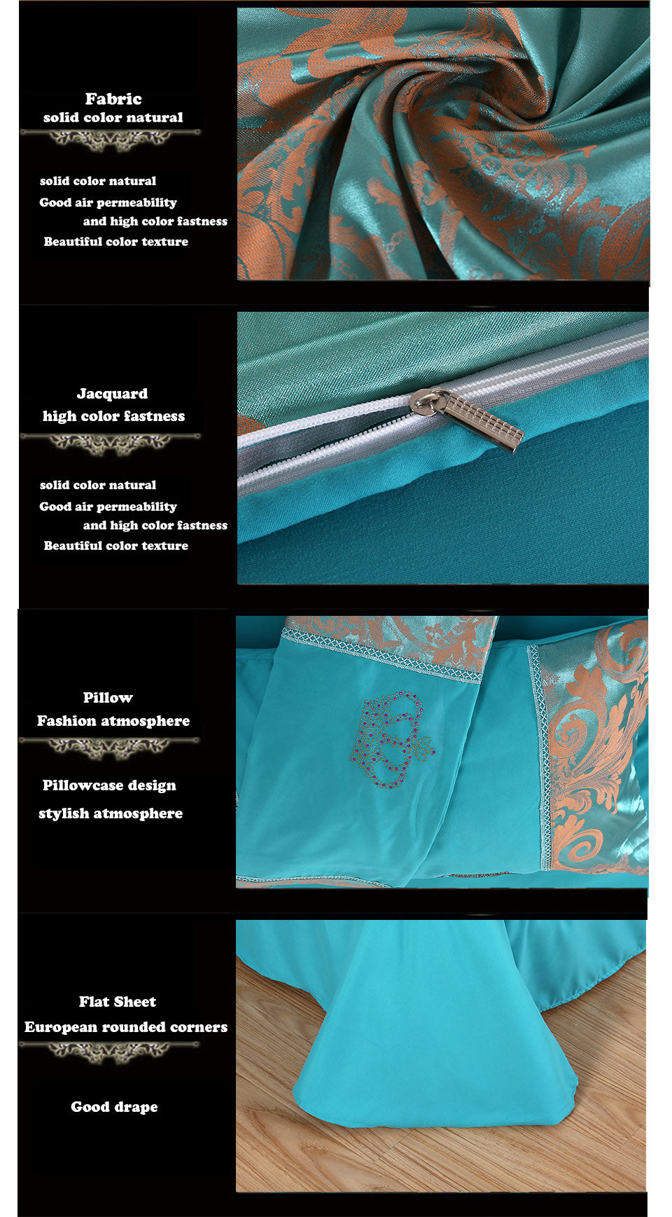 Luxury Duvet Bedding Set - Cover + Pillowcase/s