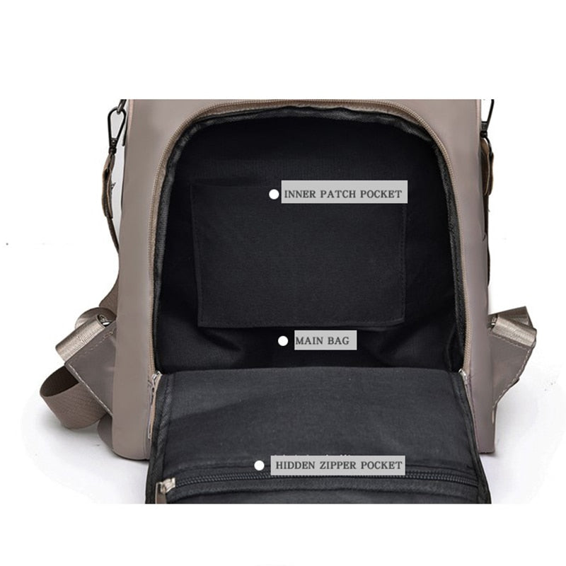 Lightweight Backpack Waterproof Travel, Leisure or School Bag
