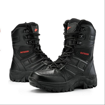 Mens Leather Hunting Boots - Waterproof