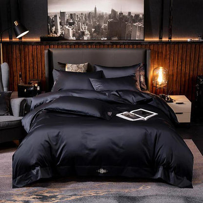 Pure Cotton Duvet set - Ultra Soft Premium (Duvet Cover Bed Sheet Pillow Shams) - 4 - 6 Piece sets