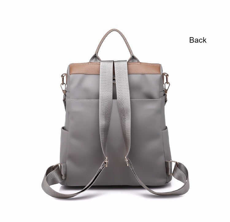 Casual Womens Multi-function Backpack High Quality PU Leather