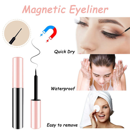Magnetic Eyelashes Y-12 Set High Quality
