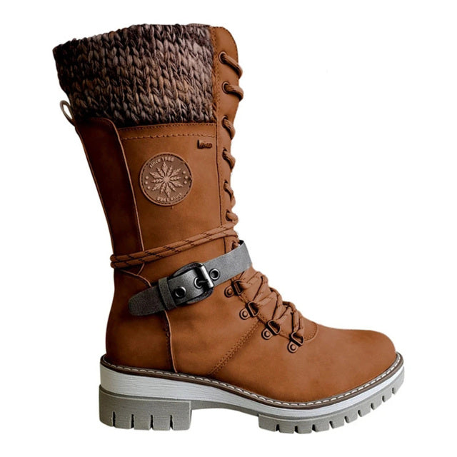 Ladies Winter Mid-calf Suede Boots (ORDER IN)